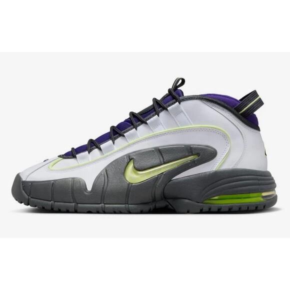 Nike Air Max Penny 1 Penny Story Men’s 9.5 FZ4043-100 White Light Lemon 11W - Picture 6 of 9